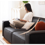 パイン材エアレザーソファー|快適でスタイリッシュなデザイン yw-166