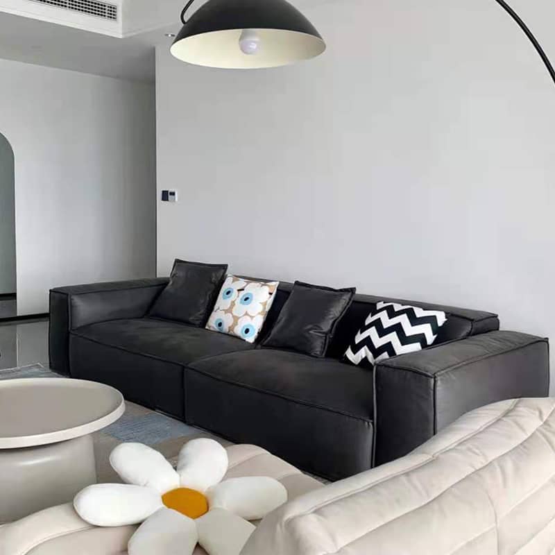 パイン材エアレザーソファー|快適でスタイリッシュなデザイン yw-166