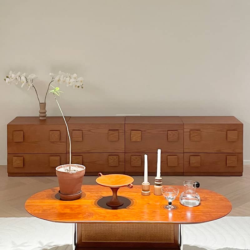 高品質MDF材質キャビネット|スタイリッシュ収納家具 yw-167