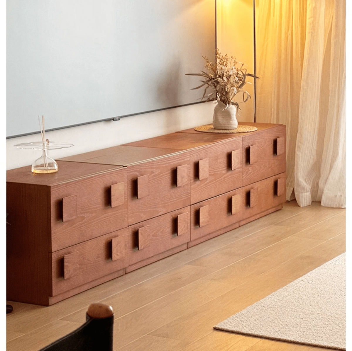 高品質MDF材質キャビネット|スタイリッシュ収納家具 yw-167