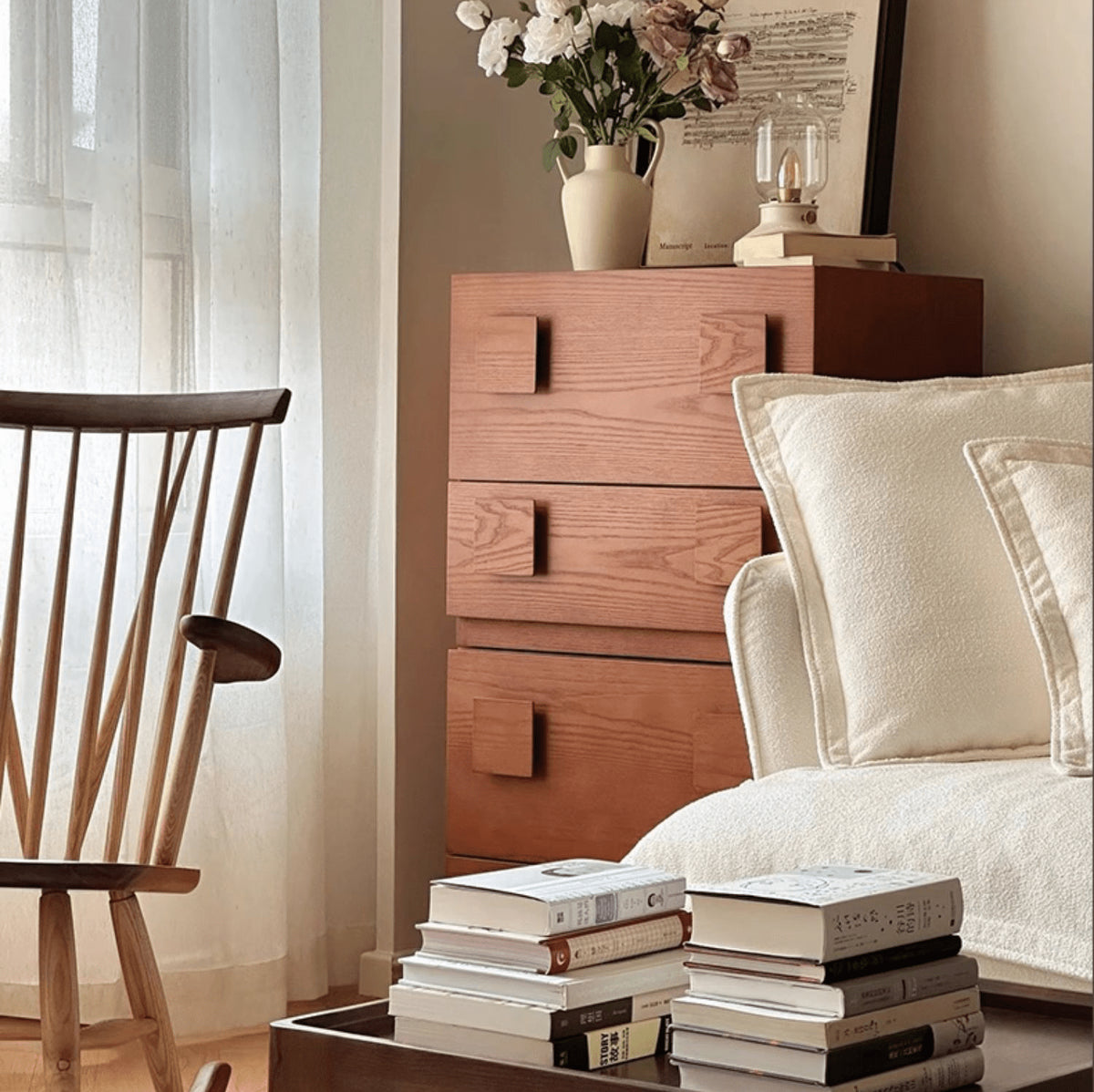 高品質MDF材質キャビネット|スタイリッシュ収納家具 yw-167