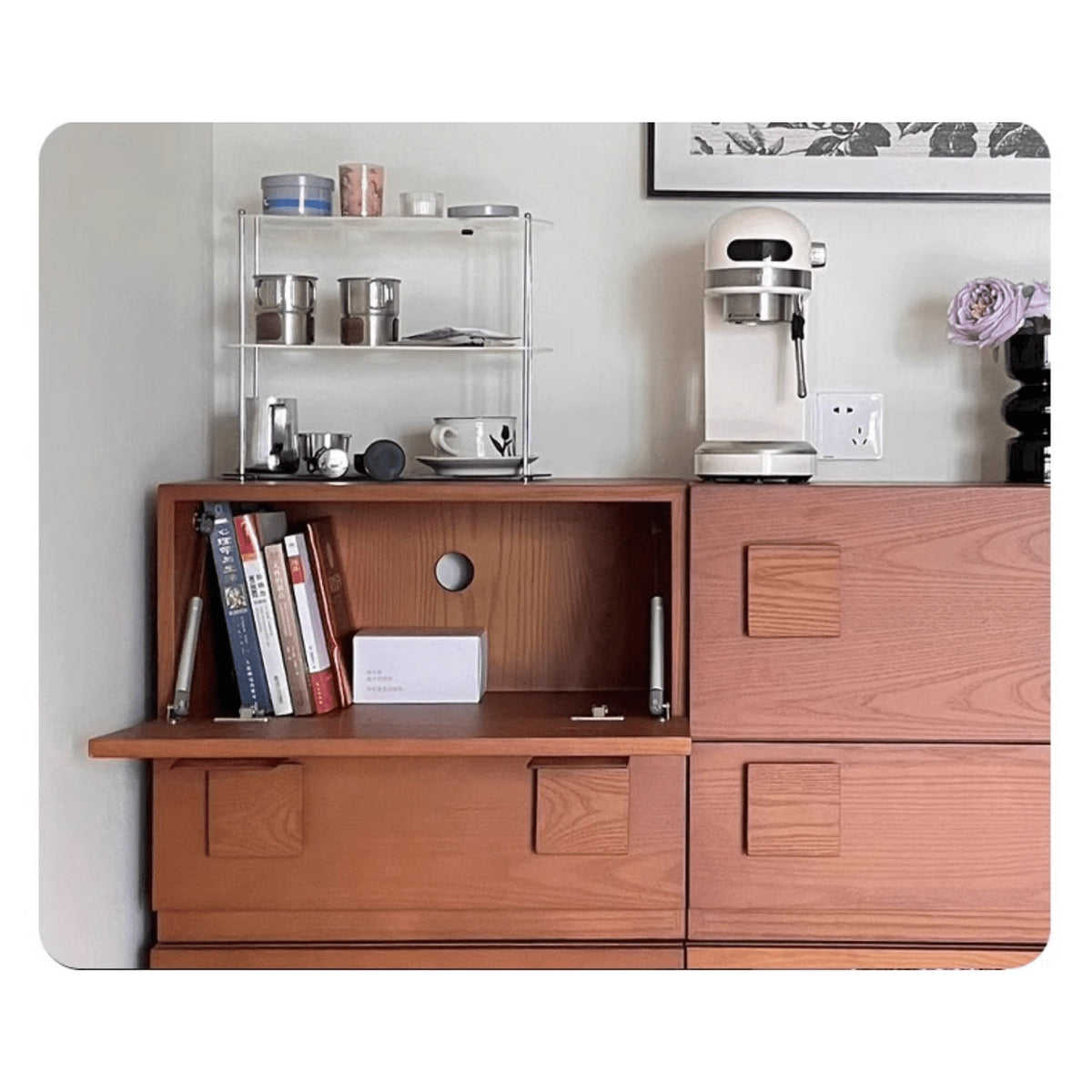 高品質MDF材質キャビネット|スタイリッシュ収納家具 yw-167