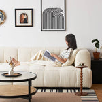 ラグジュアリーなネル製ソファー|快適なリラックスタイムをお届け yw-192