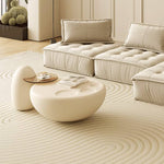 モダンデザイン強化ガラスセンターテーブル | 耐久性&スタイリッシュなリビングテーブル yw-195