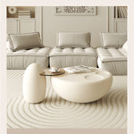 モダンデザイン強化ガラスセンターテーブル | 耐久性&スタイリッシュなリビングテーブル yw-195