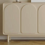 おしゃれなMDF集成材キャビネット|収納力抜群のデザイン家具 yw-199