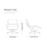 【快適な座り心地】PUレザースツール|おしゃれなデザインと耐久性抜群のスツール yw-204