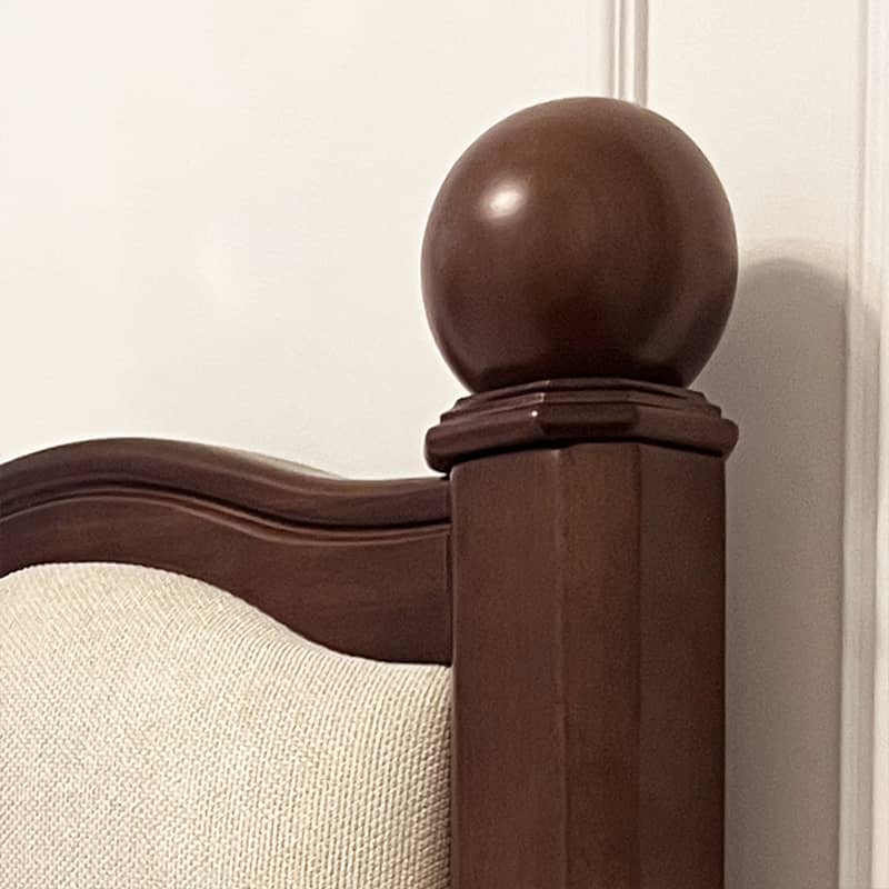 【高級感あふれる】ウォールナット製ベッド|極上の寝心地とデザイン yw-205