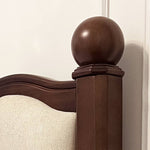 【高級感あふれる】ウォールナット製ベッド|極上の寝心地とデザイン yw-205