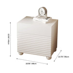 おしゃれナイトテーブル 化粧板&木製 ベッドサイド収納 yw-207