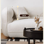 【セール中】ふわふわシープボア使用!北欧風パインソファー yw-219