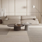 高級感溢れる合皮製フェイクレザーソファーyw-223