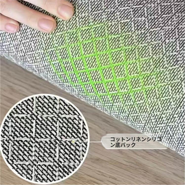 キュートクリーム風 クッキー型 変形ラグ 不規則デザイン ラグマット リビング 寝室 高級感 マット 拭き取り簡単 洗濯不要 zrxz-06