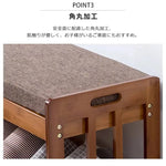 ストアーボックス ブラウン 竹 コットン zt-006-GZ