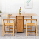 テーブル ナチュラル ライトブラウン 竹 竹製 zt-143