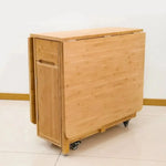 テーブル ナチュラル ライトブラウン 竹 竹製 zt-143