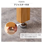 テーブル ナチュラル ライトブラウン 竹 竹製 zt-143