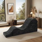 圧縮式 カップルソファ シェーズロング 多機能 デイベッド／ベッドエンドスツール 美人寝ソファ 椅子 lydn-1229-8