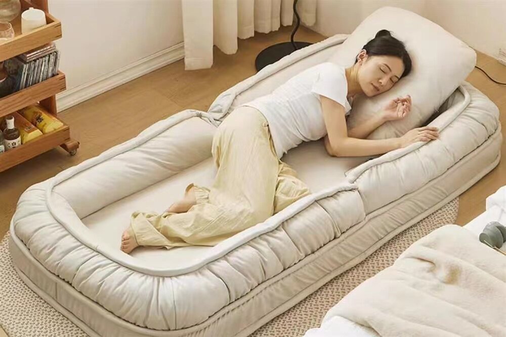 ソファベッド おしゃれ 折り畳み式 座椅子 変形可能 幅94cm 1人掛け