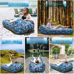 エアーソファーベッド｜アウトドア・キャンプ用 空気注入式 ポータブル 軽量設計 txz-0209-57