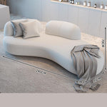 曲線美が魅力のパイン材ソファー｜高級感あふれるデザインでリビングをオシャレに演出 fsdb-2276