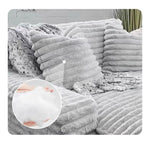 真空圧縮 ソファベッド 布製 深座面 ストレートソファ＋シェーズロング カバー洗濯可 リビング用 jj-1229-13