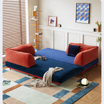 折りたたみ式 ソファベッド コーデュロイ生地 連結・分割可能 幅100～220cm 伸縮タイプ シングル～ダブル対応 モダン おしゃれ mgjjj-1138