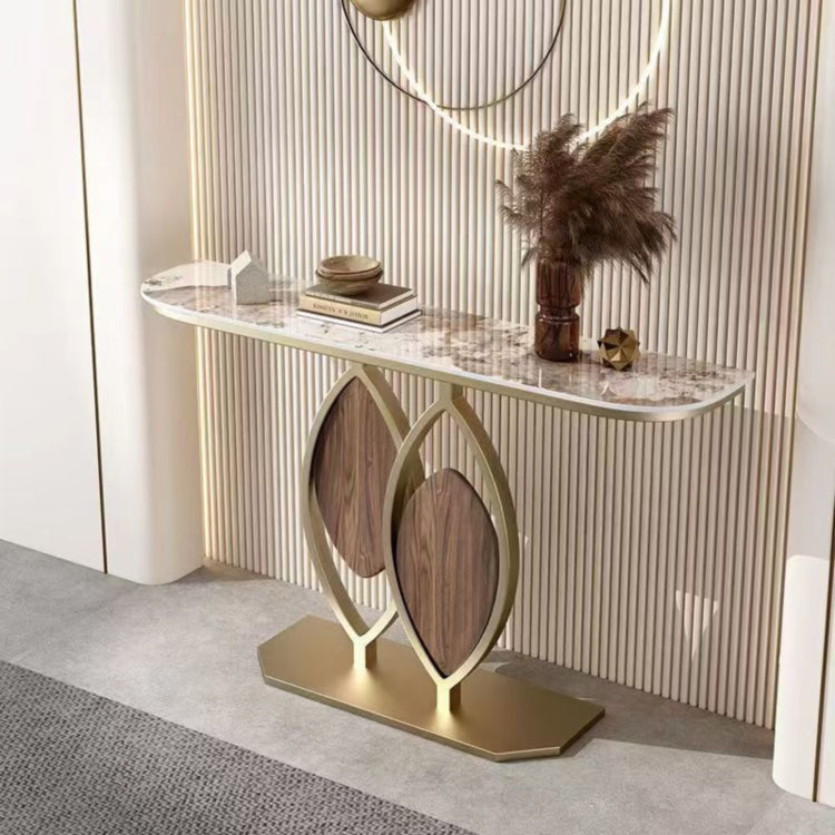 イタリアンスタイル玄関コンソール セラミック天板のエントランステーブル シンプル収納棚 モダンでラグジュアリーなリビング壁付けテーブル htlty-3549