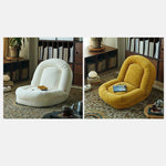 折りたたみ式 一人掛け ソファベッド 窓辺・畳対応 ベッドルーム用 リーディングチェア