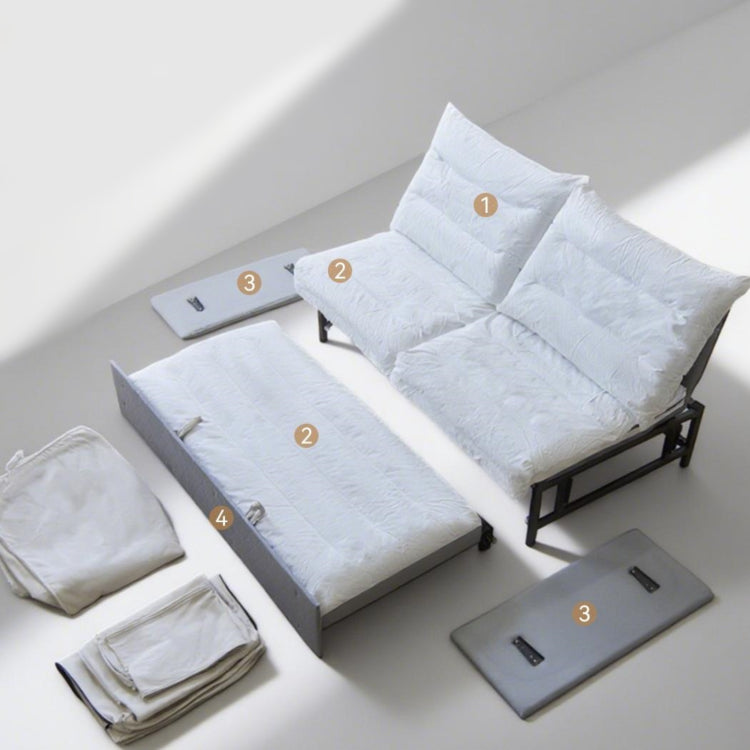 背もたれ角度調節ソファベッド 1人掛け・2人掛け対応 コンパクト設計 リクライニング機能付き モダンデザイン hemw-1109