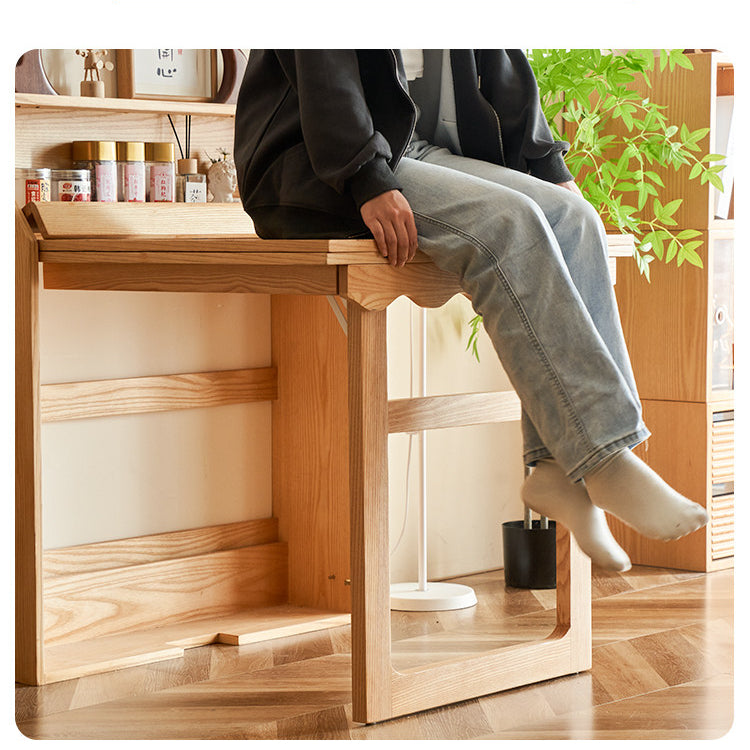 実木 折りたたみダイニングテーブル＆カウンター収納一体型｜折りたたみ椅子セット ナチュラル 北欧風 天板140cm hemw-1126