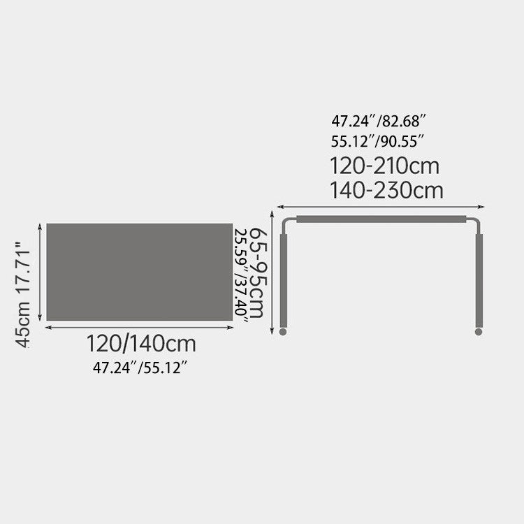 【高級感溢れる】化粧板テーブル｜自宅やオフィスにぴったり fxjc-509
