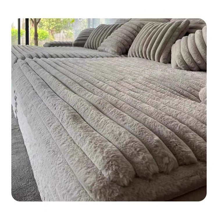 真空圧縮 ソファベッド 布製 深座面 ストレートソファ＋シェーズロング カバー洗濯可 リビング用 jj-1229-13