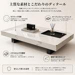 モダン センターテーブル セラミック 多層板製 おしゃれなデザイン リビングルームに最適 シンプルでスタイリッシュ fplk-5023