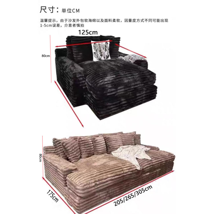 真空圧縮 ソファベッド 布製 深座面 ストレートソファ＋シェーズロング カバー洗濯可 リビング用 jj-1229-13