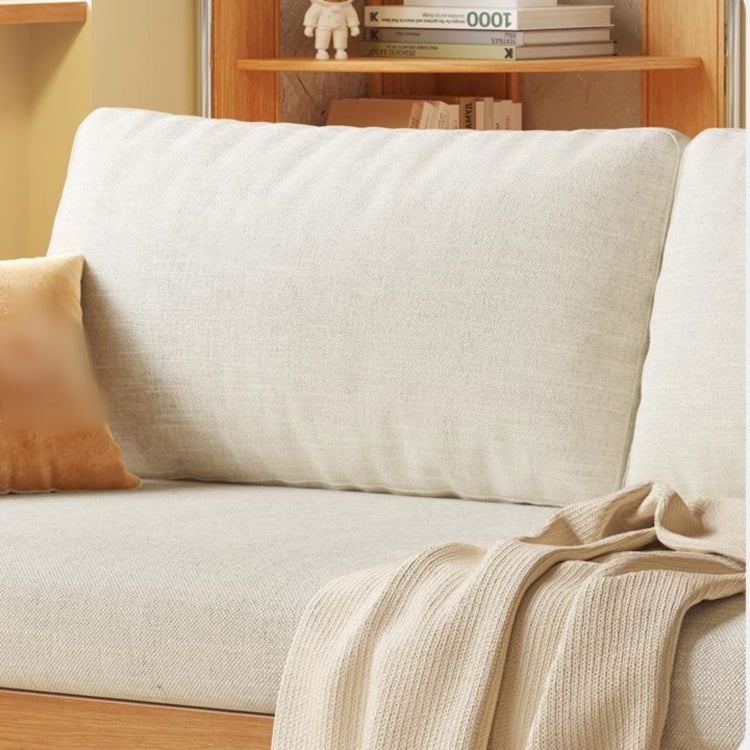 木製フレーム ソファベッド｜収納棚付き キャスター付き 省スペース対応 ナチュラルデザイン hemw-6300