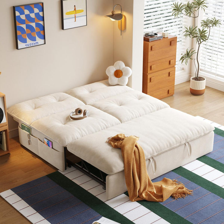 背もたれ角度調節ソファベッド 1人掛け・2人掛け対応 コンパクト設計 リクライニング機能付き モダンデザイン hemw-1109