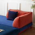 折りたたみ式 ソファベッド コーデュロイ生地 連結・分割可能 幅100～220cm 伸縮タイプ シングル～ダブル対応 モダン おしゃれ mgjjj-1138