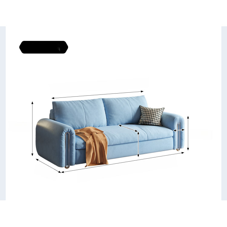 ソファベッド 布製 バウハウスデザイン スライド式 160cm?220cm ワイド対応 リビング用 モダン 高級感 mgj-1162