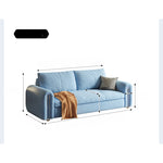 ソファベッド 布製 バウハウスデザイン スライド式 160cm?220cm ワイド対応 リビング用 モダン 高級感 mgj-1162