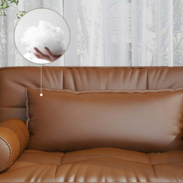 レトロ風 実木ソファベッド 伸縮式 オイルレザー調 収納付き 幅114～194cm 1人掛け～2人掛け コンパクト ソファベッド g4-7277