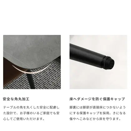 ダイニングテーブル セラミック テーブル 食卓 6人掛け 4人掛け 大理石調 幅140cm 幅160cm 幅180cm モダン 北欧 傷 汚れに強い 9513-604