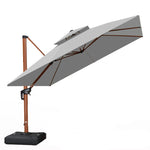 パラソル ガーデンパラソル 2層式 ベースセット スタンドタイプ 日よけ 大型 パラソル テラス アウトドア用品zy-55