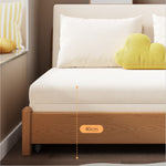 天然木 伸縮式ソファベッド｜実木フレーム ソファ兼ベッド 多サイズ対応（幅0.75～1.85m） ナチュラルデザイン G4-7278