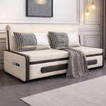 ソファベッド ソファ おしゃれ【幅82/102/122/152/182cm 収納付き・収納なし】北欧風 多サイズ ソファベッド エアレザー 1人掛け・2人掛け・3人掛け グリーン/ベージュ/イエロー/ライトブルー/ライトグレー/ダークブルー fdh-4761