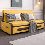 ソファベッド ソファ おしゃれ【幅82/102/122/152/182cm 収納付き・収納なし】北欧風 多サイズ ソファベッド エアレザー 1人掛け・2人掛け・3人掛け グリーン/ベージュ/イエロー/ライトブルー/ライトグレー/ダークブルー fdh-4761