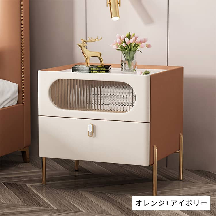 ナイトテーブル ライトブルー ピンク ライトグレー カーキ ライトブラウン ブルー グリーン ベージュ ピンク＋ベージュ オレンジ＋ベージュ セラミック スチール yk-10-nighttable