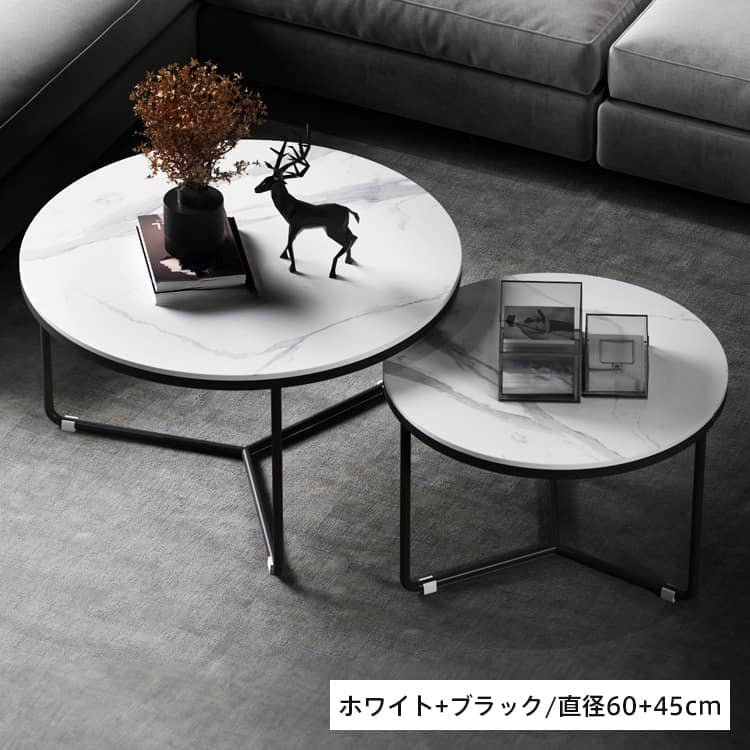 テーブル グレー＋ブラック グレー＋ゴールド ホワイト＋ブラック ホワイト＋ゴールド セラミック スチール fdn-001-cj-table