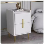 ナイトテーブル ピンク ホワイト ブラック ブラウン イエロー ベージュ ブルー グリーン ライトグレー ダークグレー PUレザー スチール 無垢材フレーム セラミック yk-07-nighttable