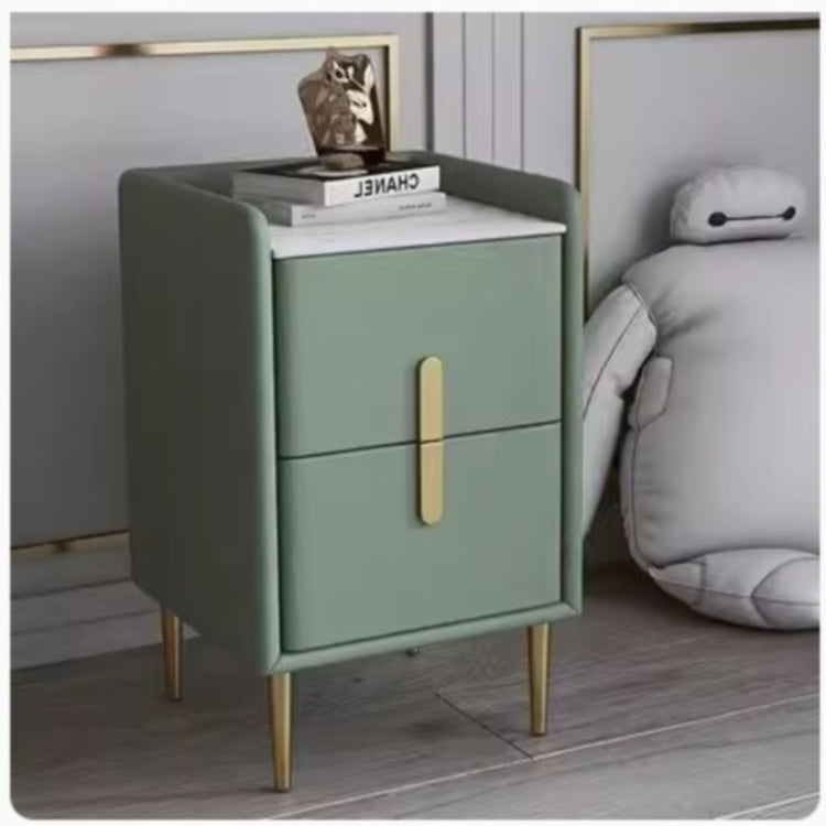 ナイトテーブル ピンク ホワイト ブラック ブラウン イエロー ベージュ ブルー グリーン ライトグレー ダークグレー PUレザー スチール 無垢材フレーム セラミック yk-07-nighttable